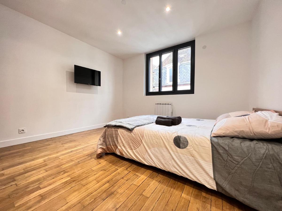 Sens - Appartement Proche Gare Et Centre Ville - Wifi Fibre - Check In Autonome - Bel Espace De Vie - Smart Tv Bagian luar foto